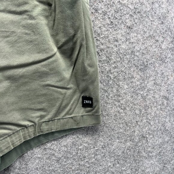 Zanerobe Shorts Mens 32 Green Olive Drawstring Athletic Canvas Drawstring - Picture 6 of 9